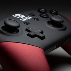 Nintendo Switch Candy Apple Red Pro Controller