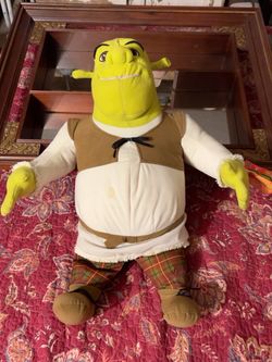 2004 Hasbro Shrek 2 Jumbo Plush Shrek β Original Tag β 25β β Vintage Collectible