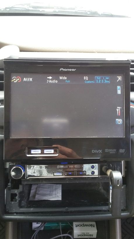 Pioneer single din dvd avh-p6300bt