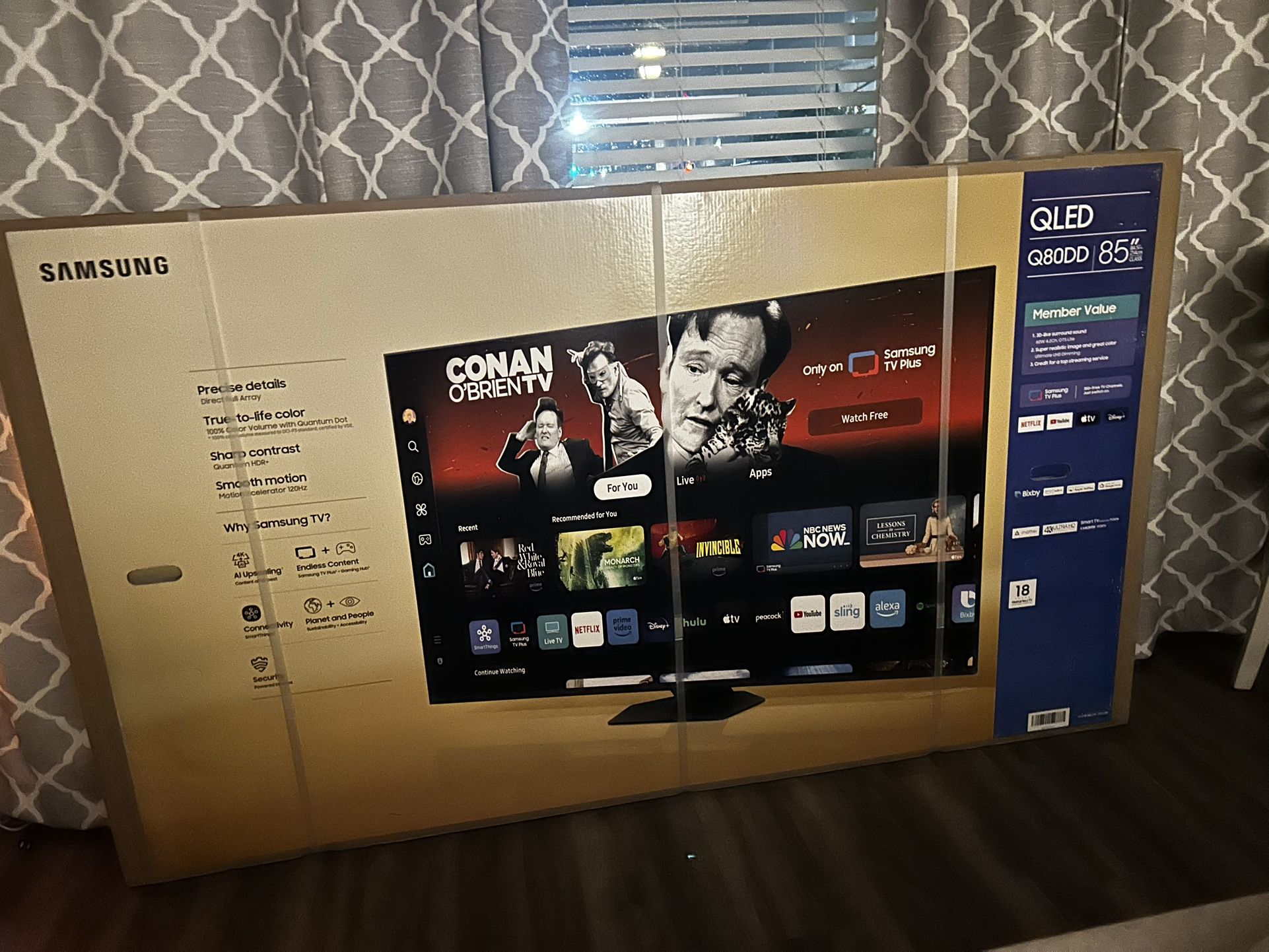 Samsung 85” QLED Q80DD