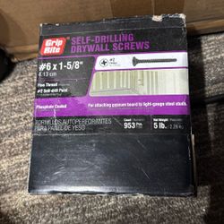 1 5/8 Drywall Screws Fine Thread