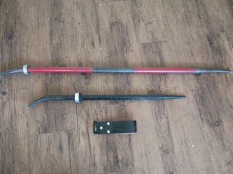 KLEIN sleever bar 36 inch, 24 inch sleever, sleever holder, 1 1/4" spud wrench