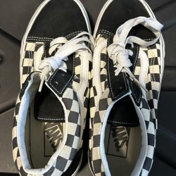 Vans Old Skool Checkered Sneakers