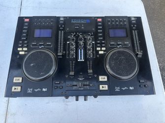 Edison Scratch 2500 MKIV Professional Dual CD USB MP3 DJ Audio Mixer