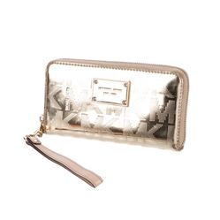 MK ⚜️👑⚜️ Michael Kors Patent Leather Patterned Wristlet