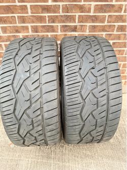 (2) NITTO 420V 305/40/22 looking to sale or looking for 2 more same size