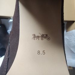 COACH suede Boots