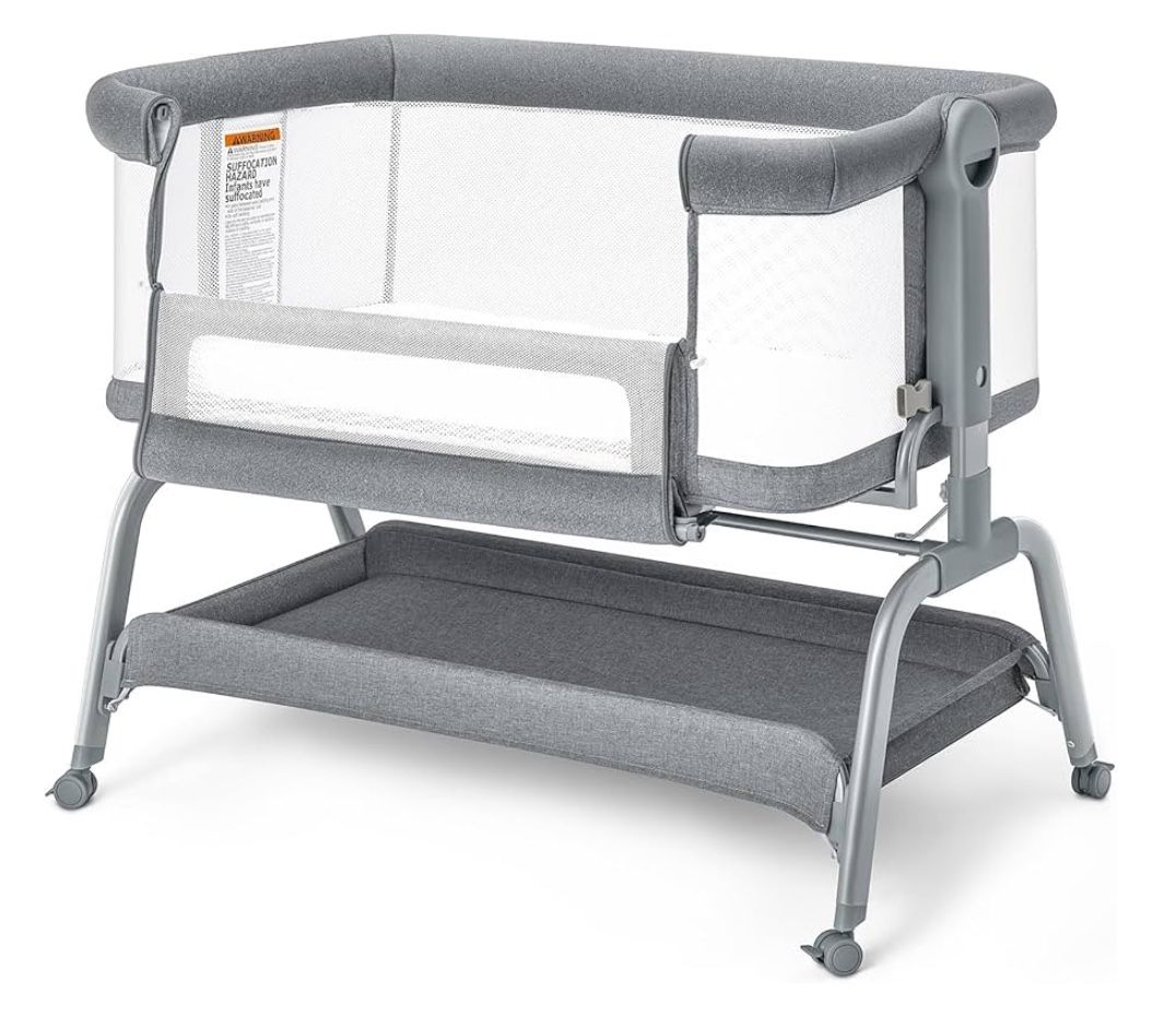 3 In 1 Baby Bassinet Bedside Sleeper 