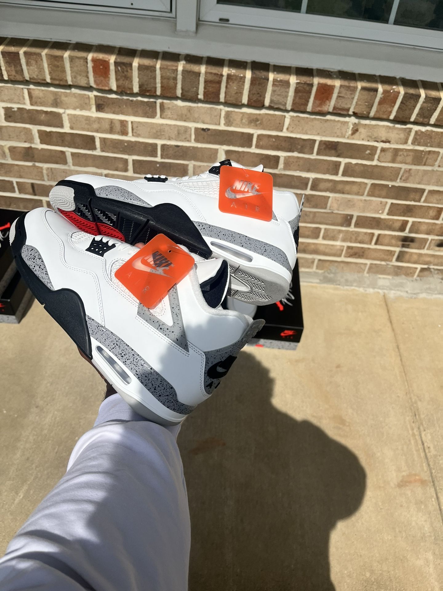 Nike Air Jordan 4 Retro White Cement 2025