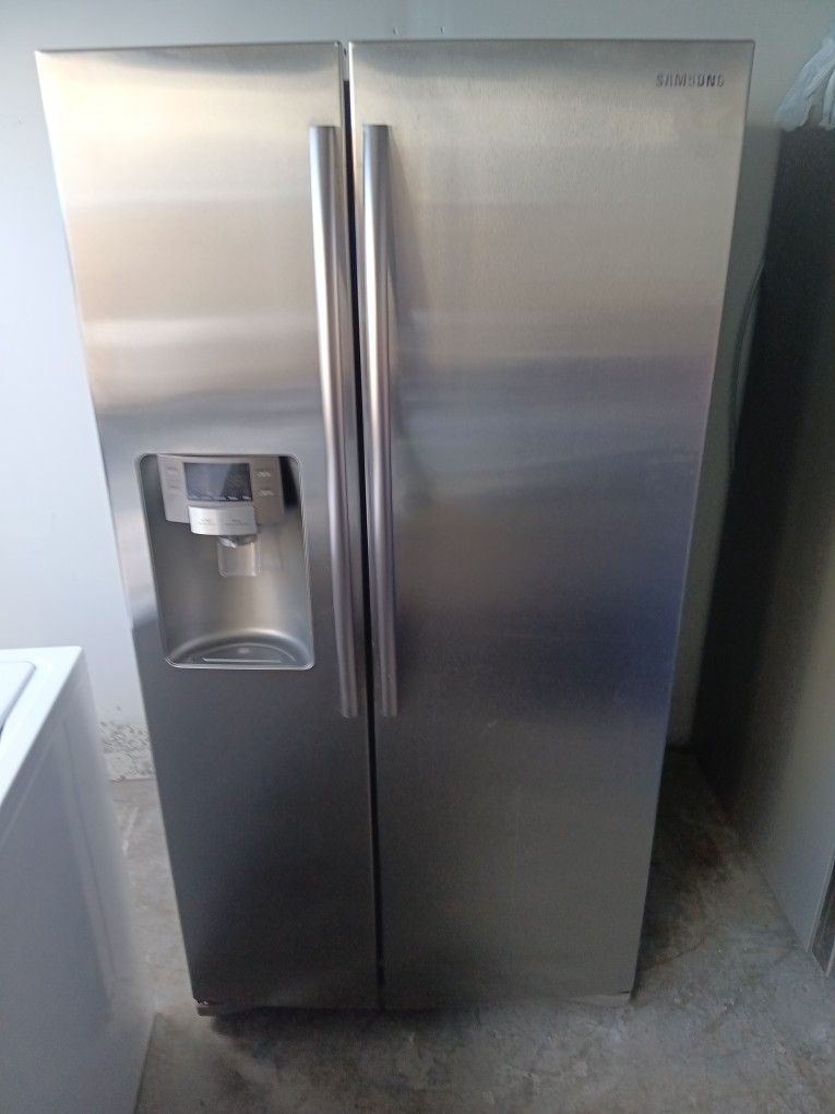 Samsung Side By Side Refrigerator Stainless Steel 