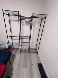 Ready to-Use Heavy Duty Metal Closet 750 lbs capacity