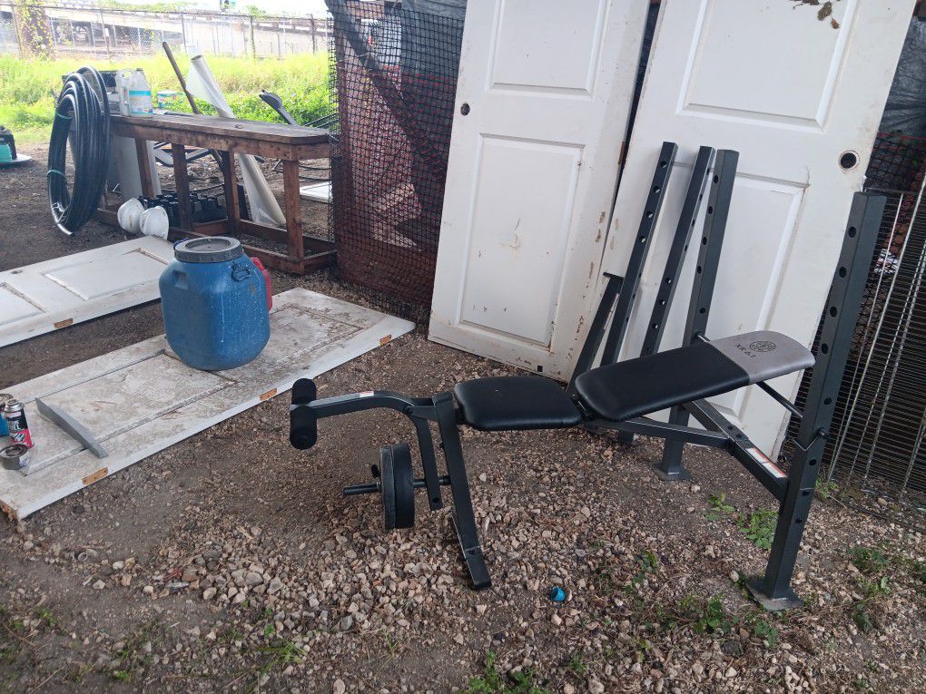 Gold’s Gym XR 6.1 Multi-Position Weight Bench with Leg Developer


