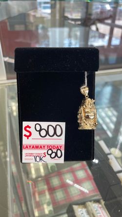 10k Buddha Pendant
