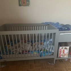 Baby Crib 3in1