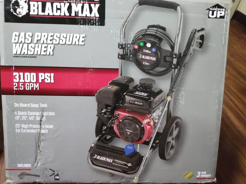 Black Max/ Gas Pressure Washer