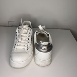 Dolce & Gabbana White Sneakers – EU 37 