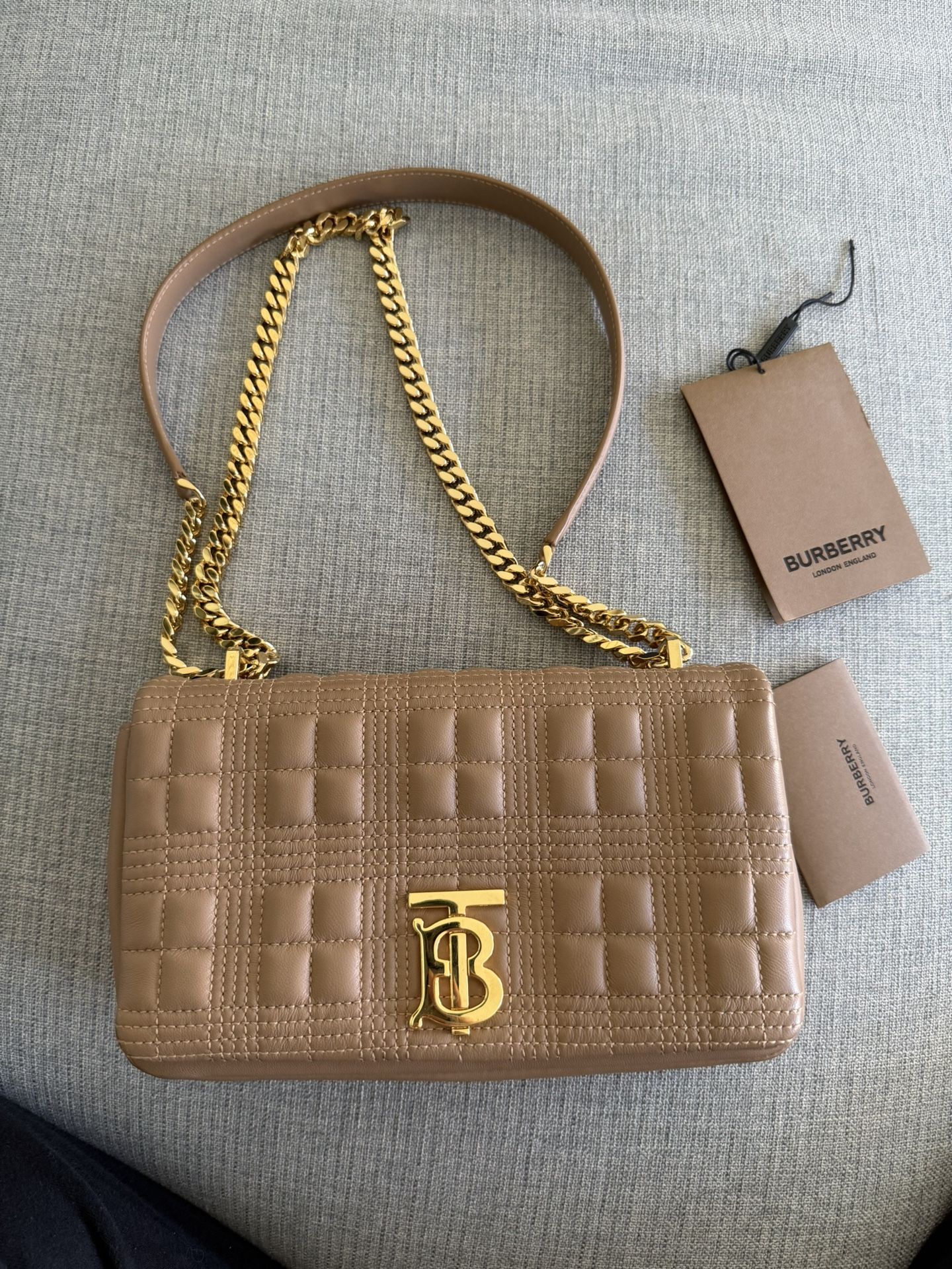 Gold Burberry London Handbags Burberry Gold Leather Mini Olympia