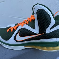  Nike LeBron 9 Miami Hurricanes 2011 