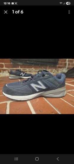 New Balance 990v5 Mens Retro Sneakers Mens Size 5.5m Gray Suede Shoes