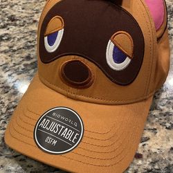 NWT Animal Crossing Hat - Tom Nook with Ears