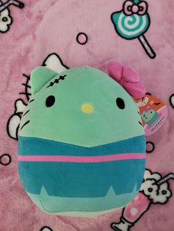 Bnwt Hello Kitty Frankenstein Squishmallow