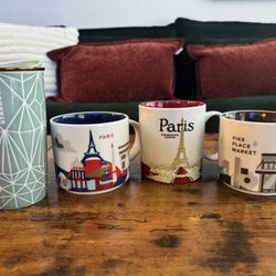 Starbucks “You Are Here” Mugs  