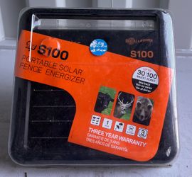 NEW Gallagher S100 solar fence energizer