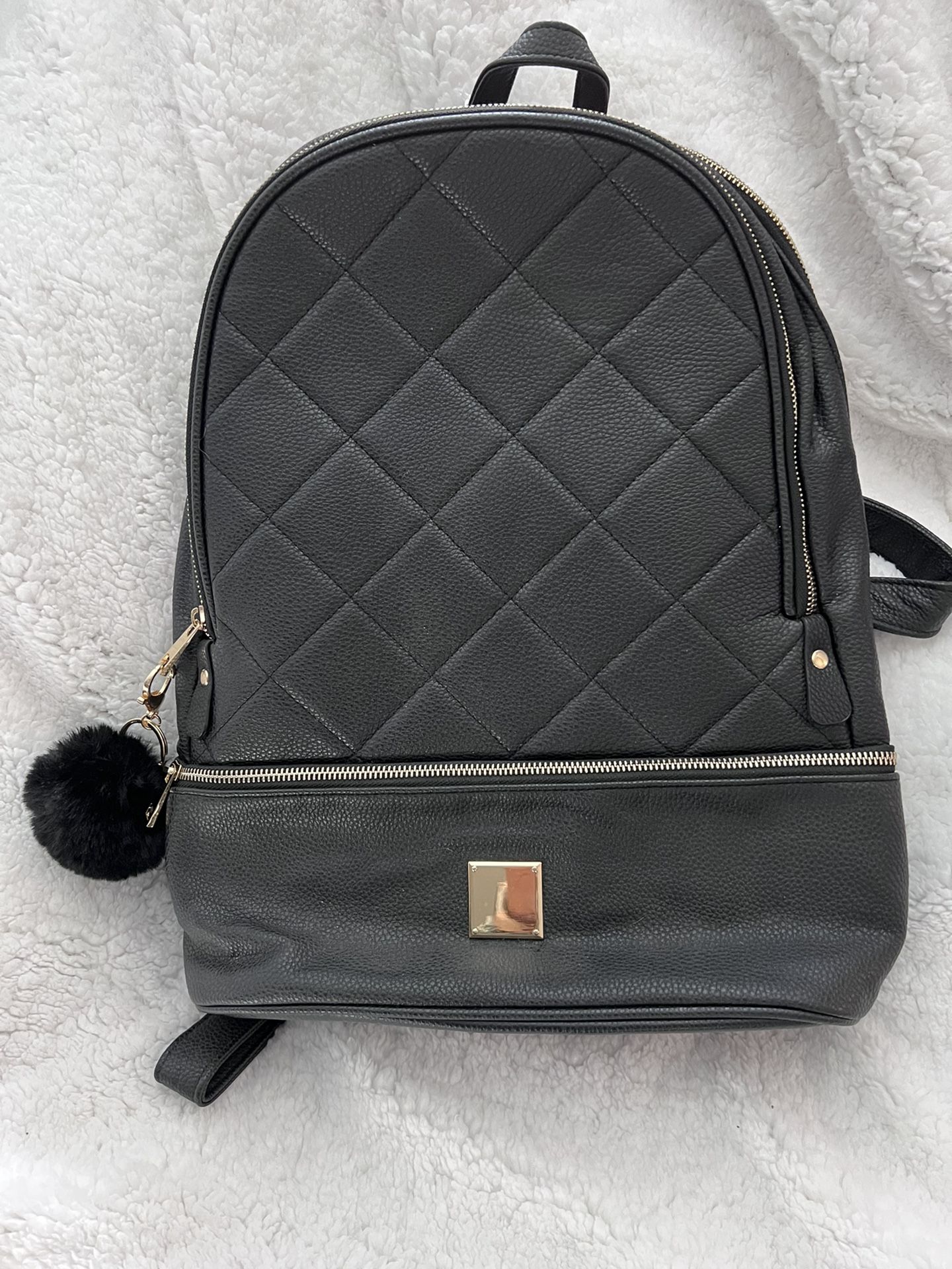 Black Newbury Backpack W Tassel - New W/Tag