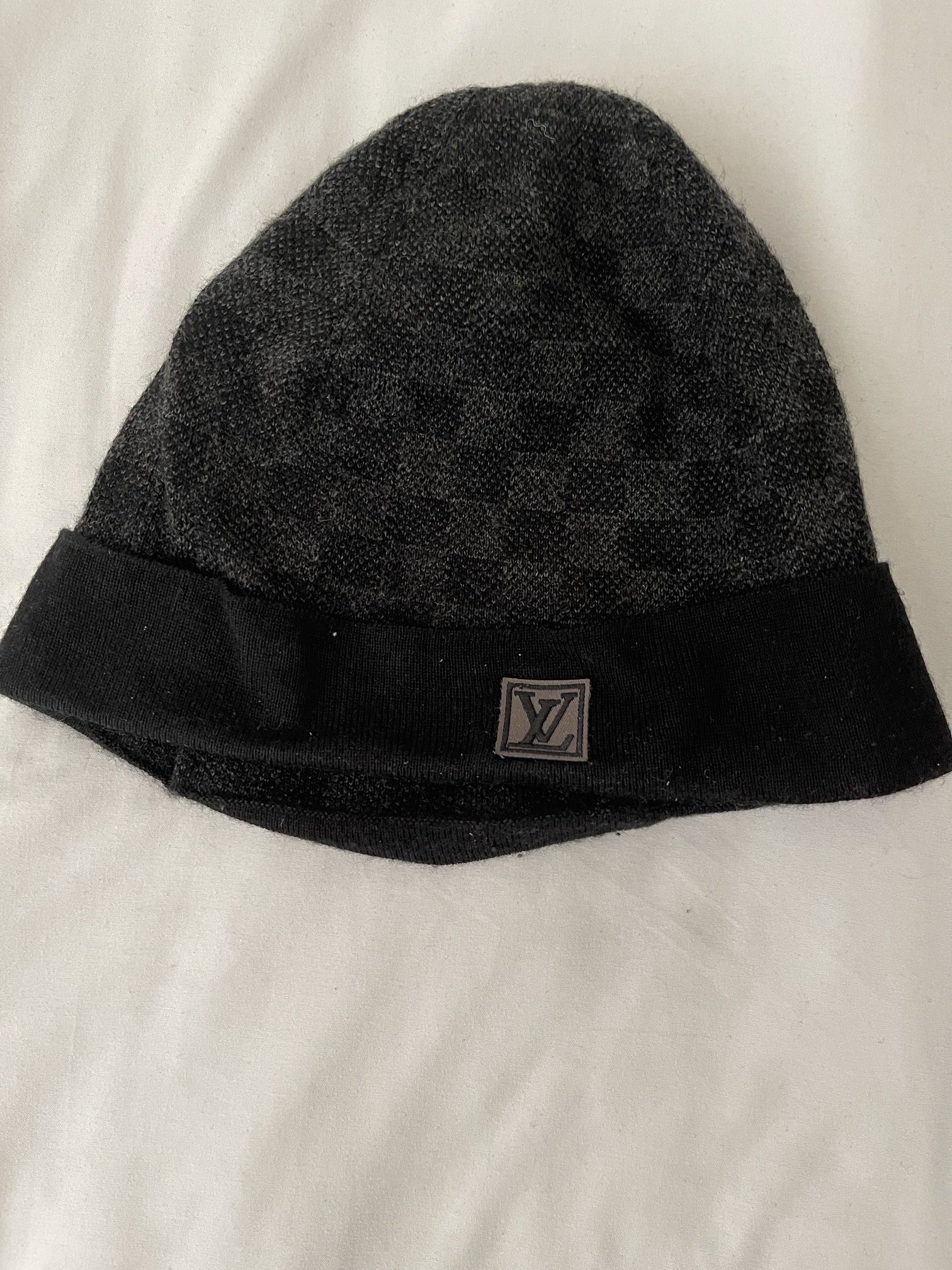 Black Louis Vuitton Beanie