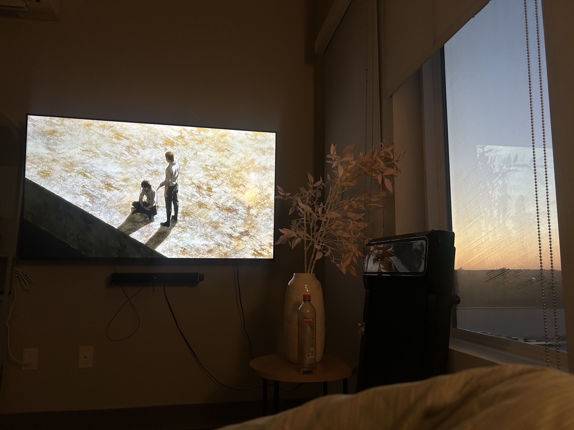 65 Inch Smart TV , Remote , Soundbar And Mount