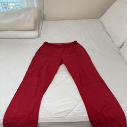 Red Scrub Bottoms
