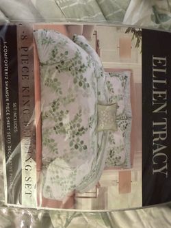 Bed set with comfortor