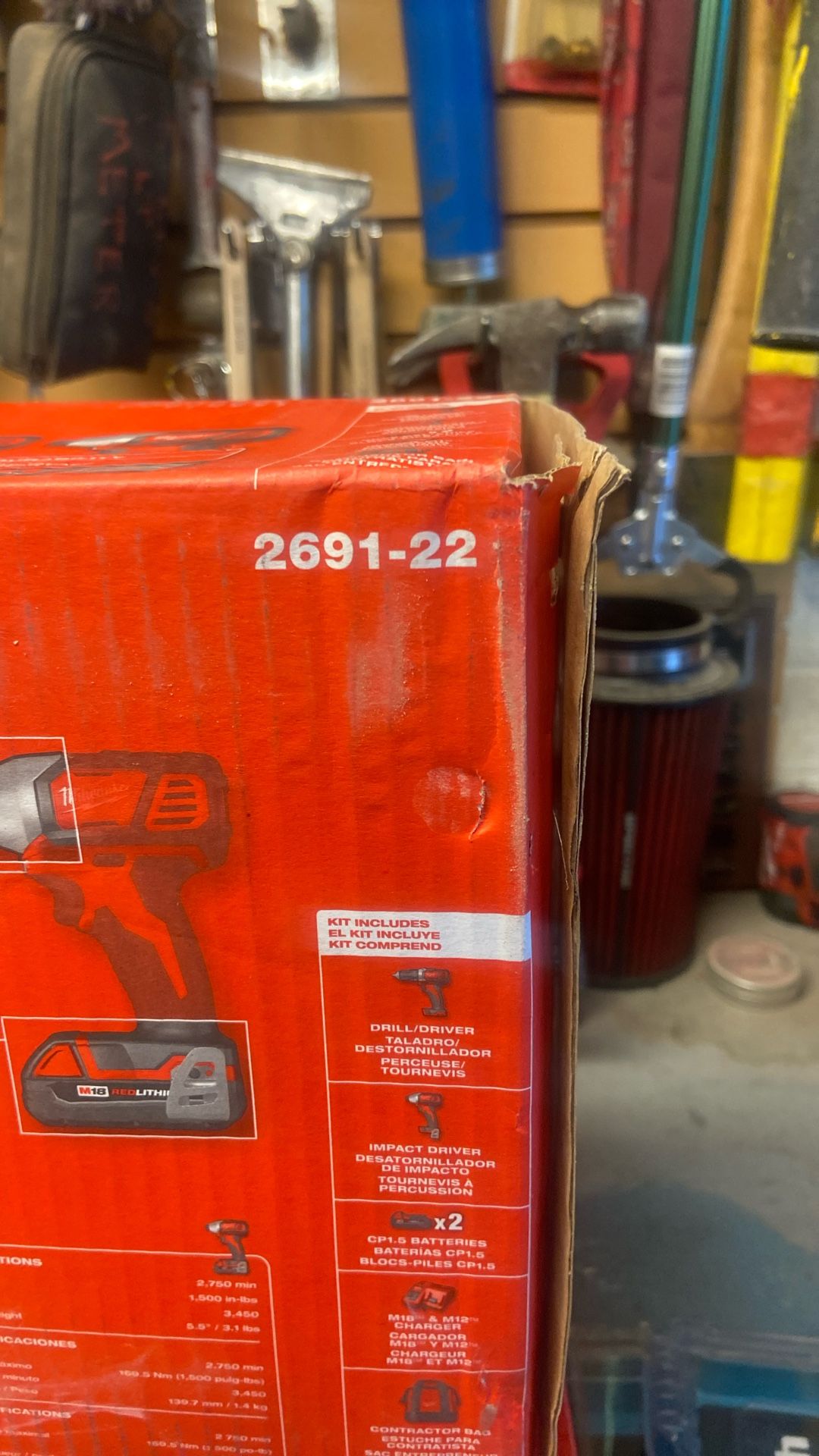 Milwaukee Impact And Drill Tool Only