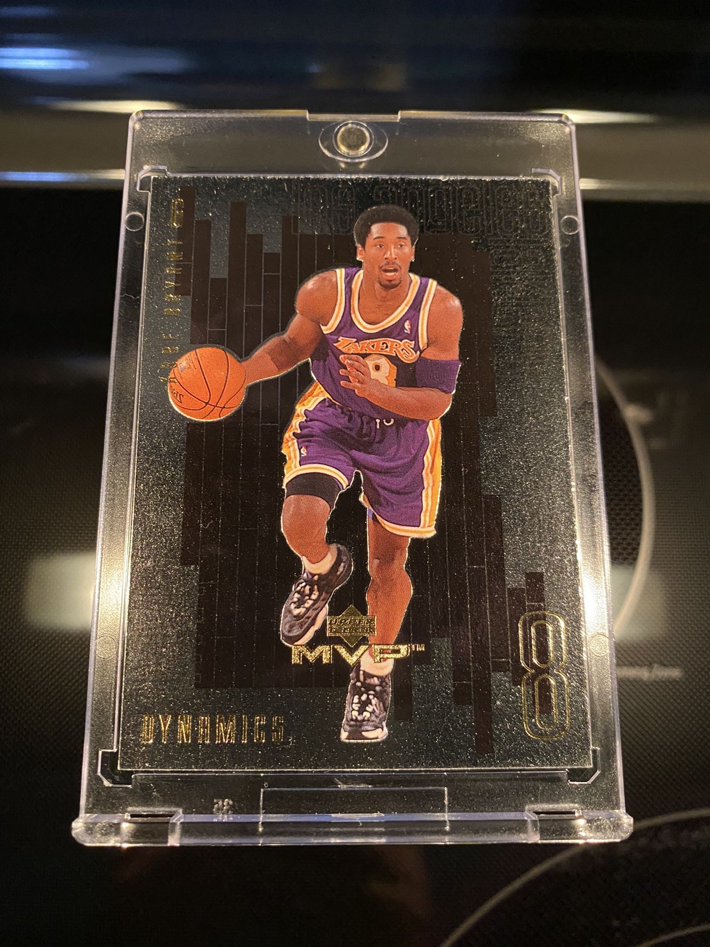 Upper Deck Kobe Bryant Card Dynamics Foil Insert Send to PSA Beckett BGS for a 9 or 10 GEM MINT grade Lakers Jersey 8 NBA Collectibles $59 OBO