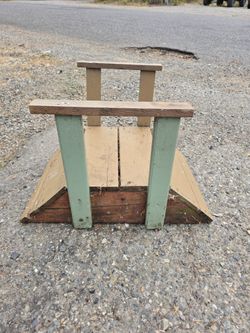 Small Wood Garden Bridge