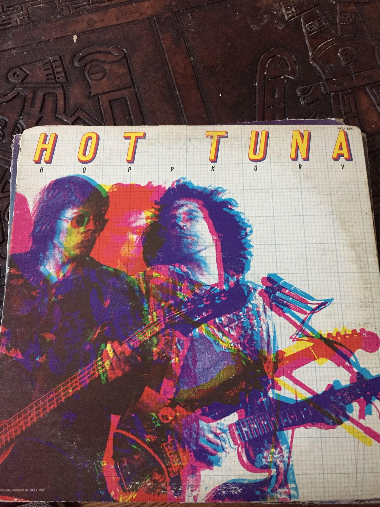 Vintage rock record Hot Tuna/ Hoppkorv