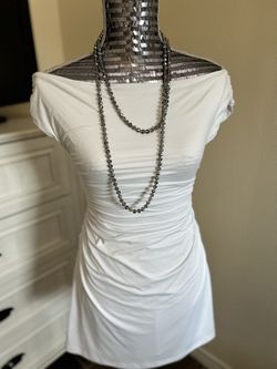 White Stretchy Dressy