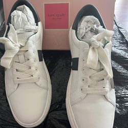 Kate Spade  leather sneakers Size 9.5