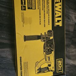 	
DEWALT 20-volt max 1-in SDS-plus Variable Speed Cordless Rotary Hammer Drill