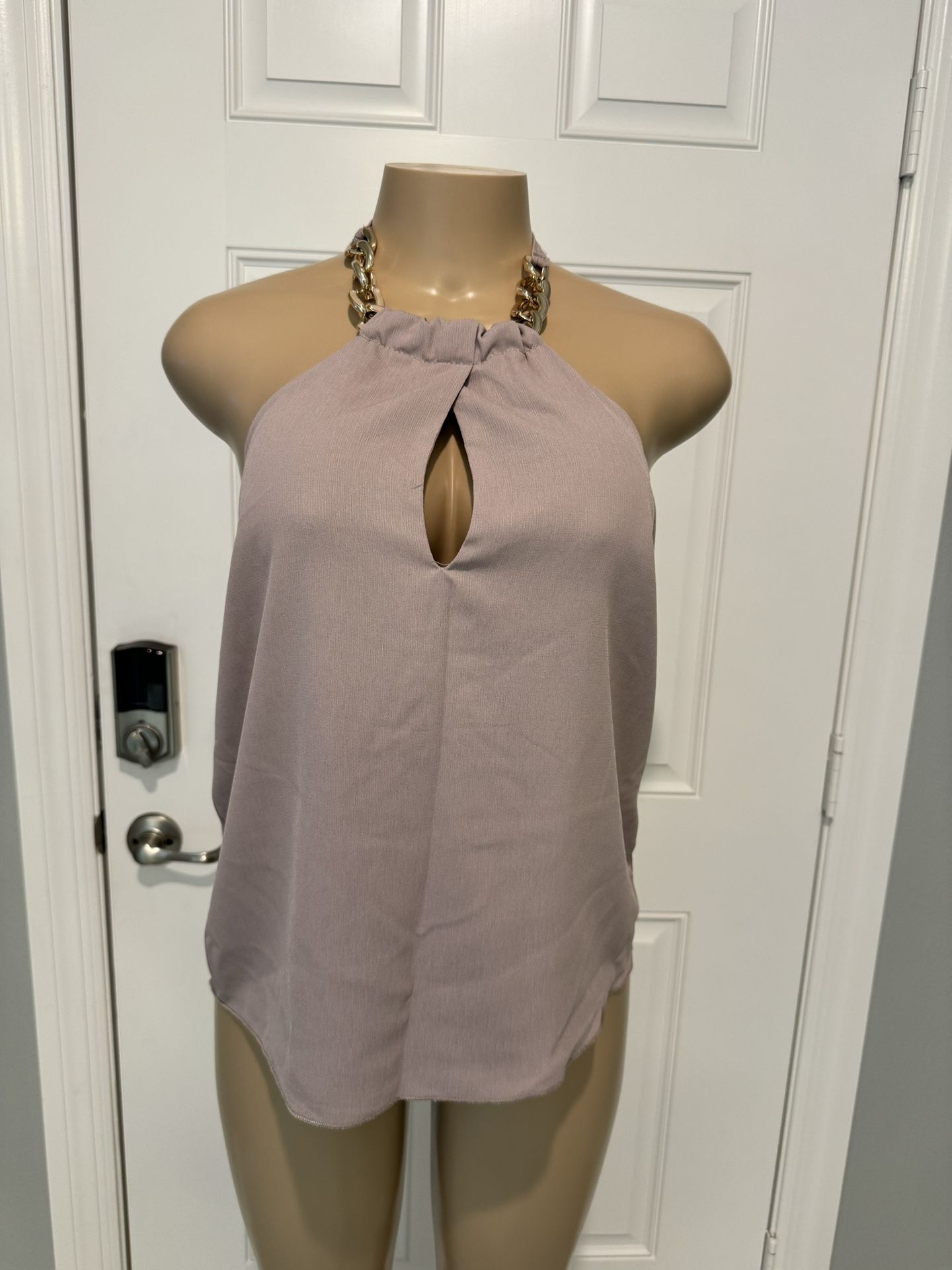Charlotte Russe Halter Open Top