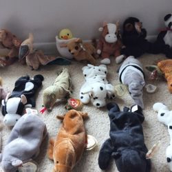 Beanie Babies $3 Each We Have 25 Left
