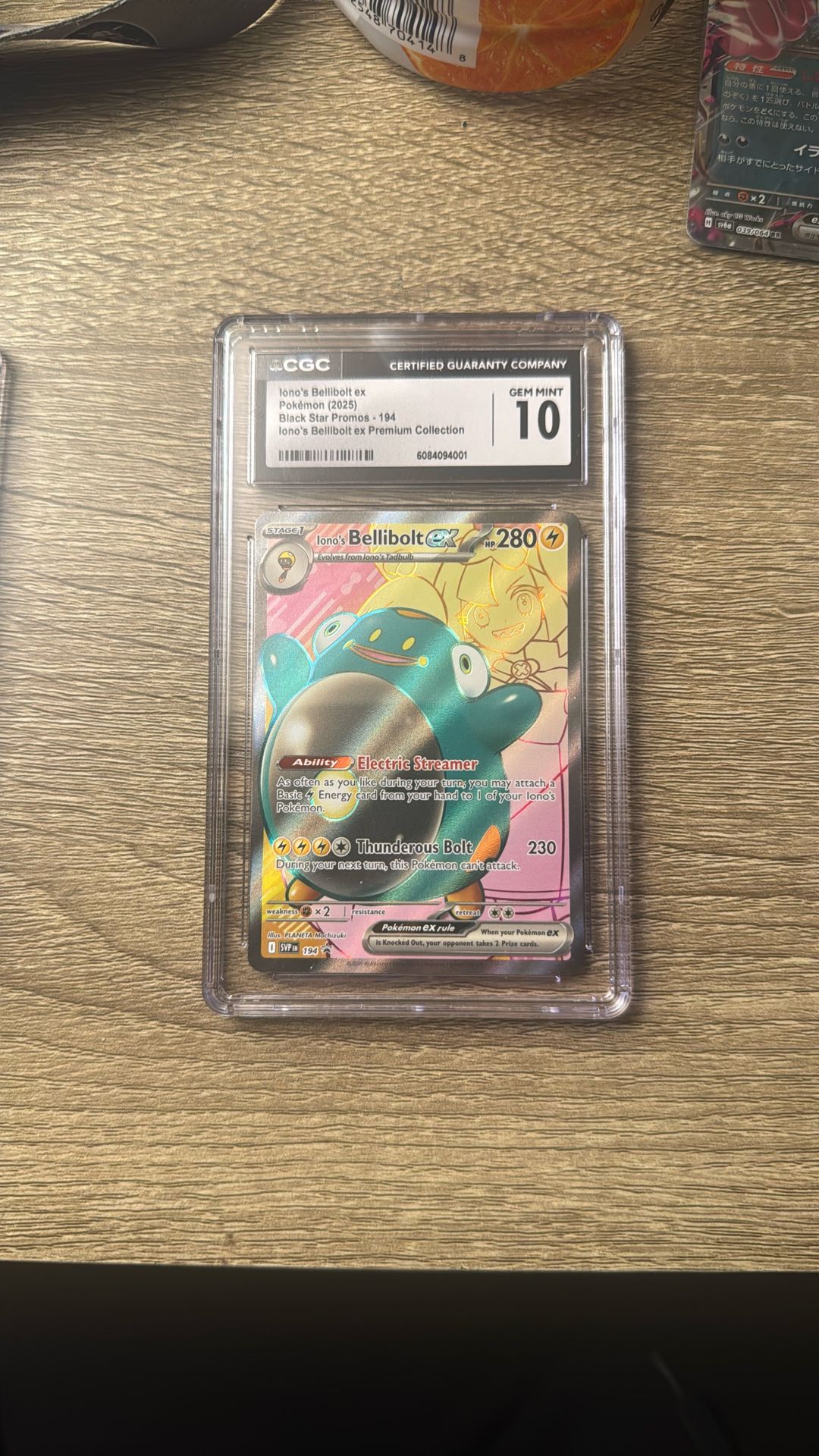 Joni’s Bellibolt Ex Prom CGC 10