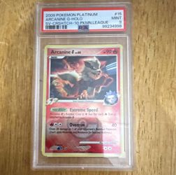 Pokemon Arcanine 15 PSA 9