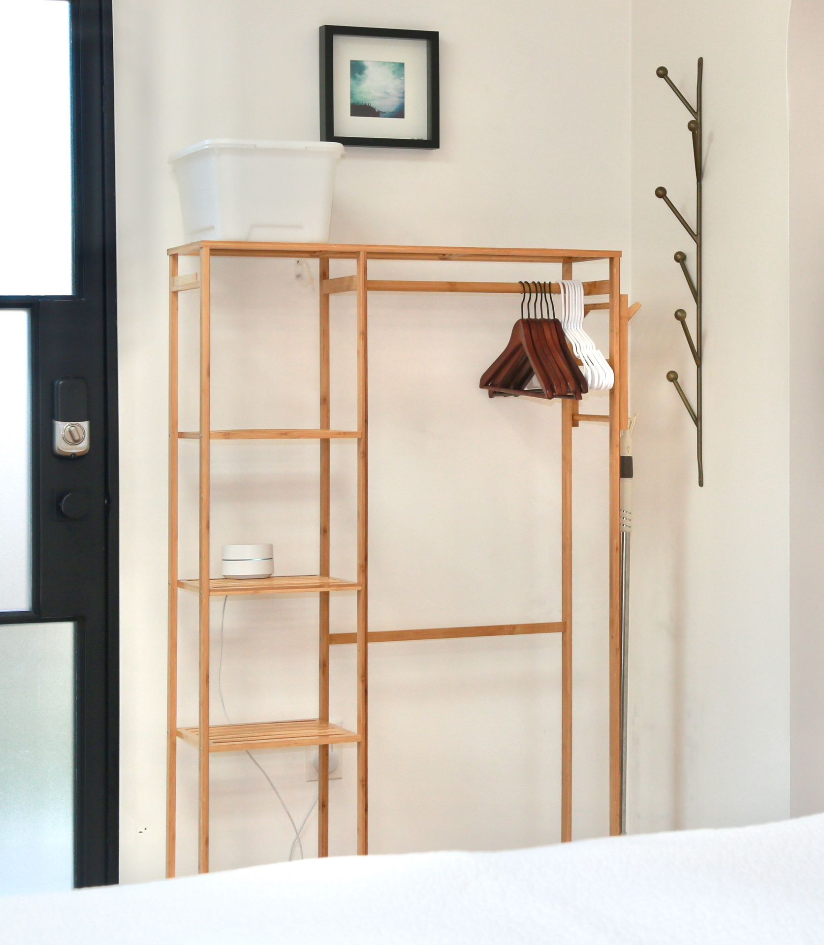 Bamboo Multi Shelves Storage Rack