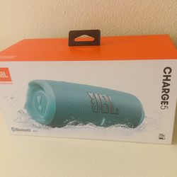 The JBL Charge 5 speaker (closed box)