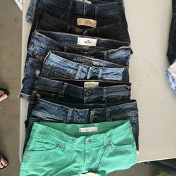 Girl Shorts Size 00,1, 4  And 16… $5 Each