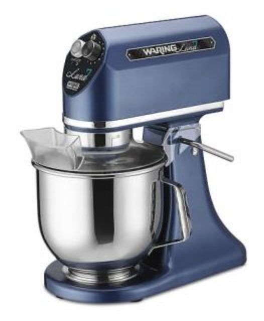 NEW 7-Quart Planetary Mixer Luna Waring WSM7L 1/2 HP #3525-OB
