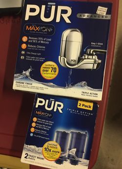 Pur advanced water filtration system