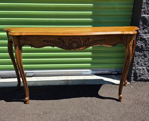 Buffet table
