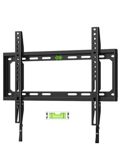 USX MOUNT Fixed TV Wall Mount with Low Profile for Most 26-55 Inch LED, LCD and Flat Screen TVs, TV Mount Bracket with VESA Up to 400x400mm and Weight